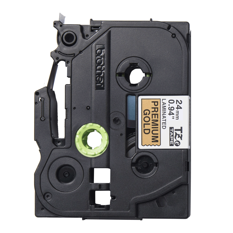 Brother TZe-PR851 Zwart op Premium Goud 24mm Brother TZe-PR851 Zwart op Premium Goud 24mm