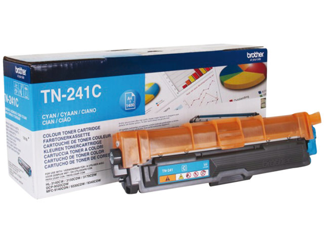 TN241C toner brother tn-241 1.4k blauw