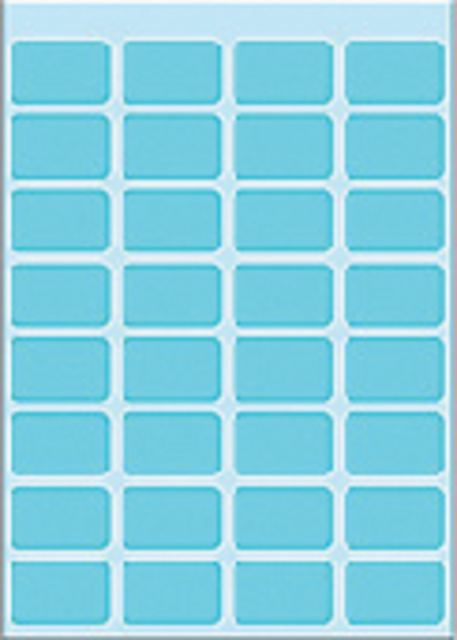 Etiket HERMA 3643 12x19mm blauw 160stuks Etiket HERMA 3643 12x19mm blauw 160stuks
