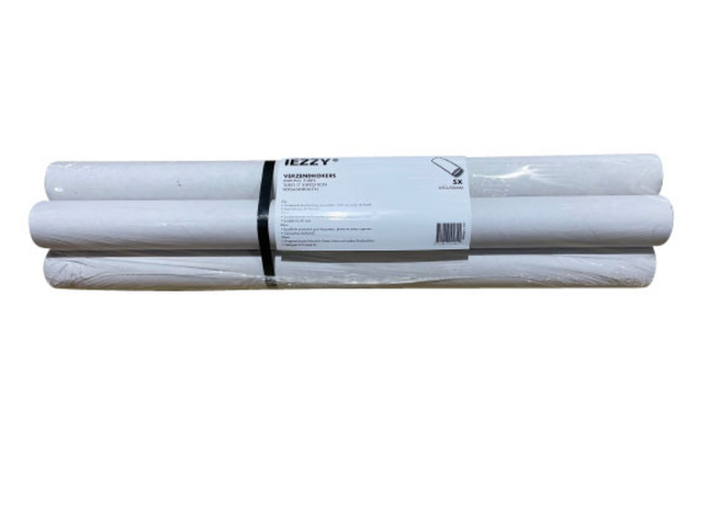 55862 verzendkoker iezzy a1 650x50mm wit incl.doppen