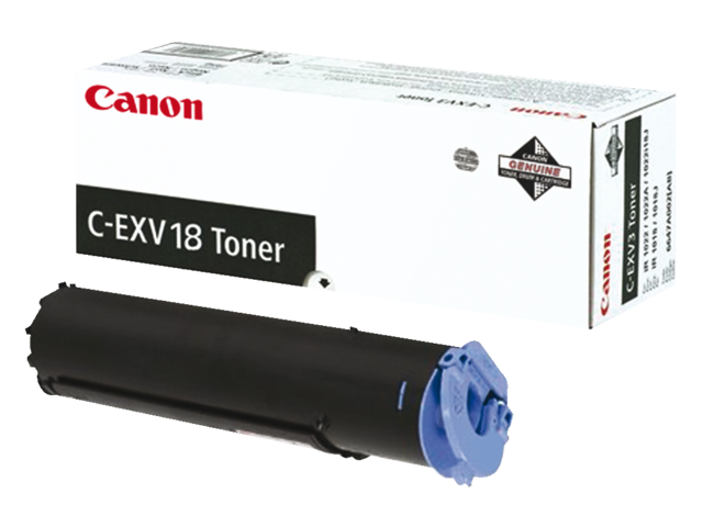CANT1018 tonercartridge canon c-exv 18 8.4k zwart
