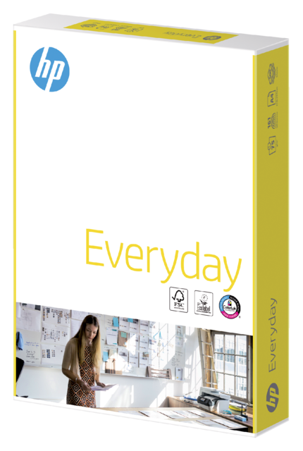 Kopieerpapier HP Everyday A4 75gr wit 500 vel Kopieerpapier HP Everyday A4 75gr wit 500 vel