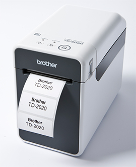 Brother TD-2020 labelprinter voor de professionele gebruiker Brother TD-2020 labelprinter voor de professionele gebruiker