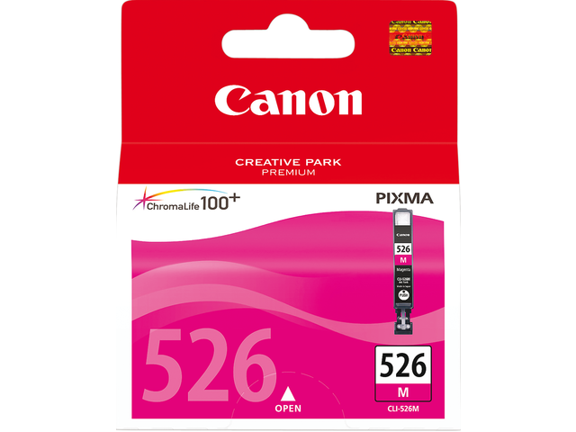 1603829 inkcartridge canon cli-526 rood