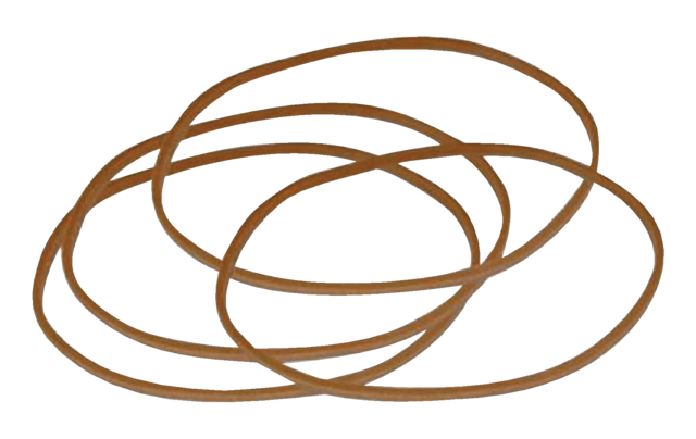 Elastiek Standard Rubber Bands 19 90x1.5mm 500gr 1480 stuks bruin Elastiek Standard Rubber Bands 19 90x1.5mm 500gr 1480 stuks bruin