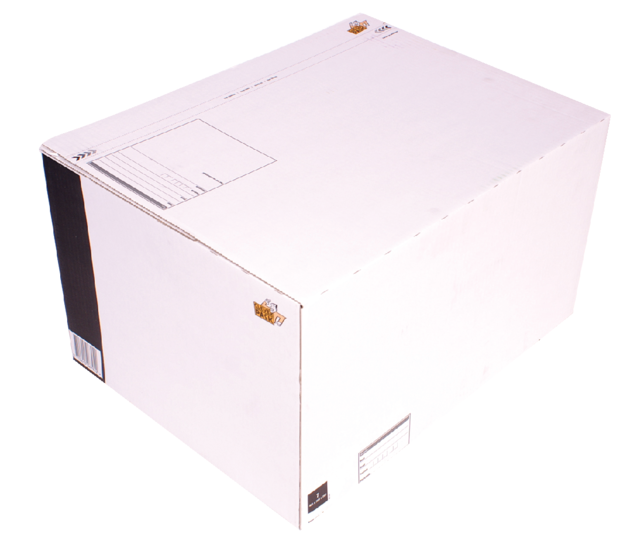 Postpakketbox 7 CleverPack 485x369x269mm wit Postpakketbox 7 CleverPack 485x369x269mm wit