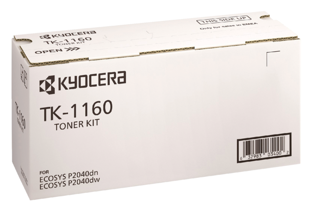 Toner Kyocera TK-1160K zwart Toner Kyocera TK-1160K zwart
