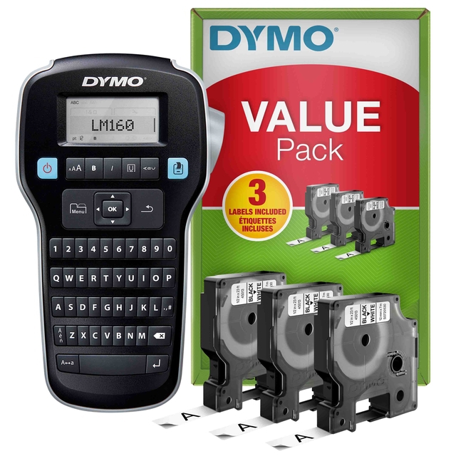 Dymo LabelManager 160 QWERTY Valuepack