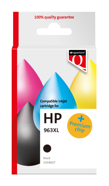 Inktcartridge Quantore alternatief tbv Hp 963XL 3JA30AE hc zwart Inktcartridge Quantore alternatief tbv Hp 963XL 3JA30AE hc zwart