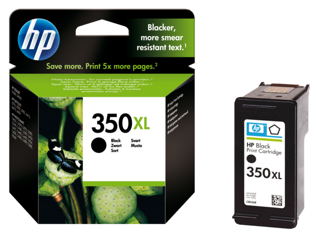 1553592 inkcartridge hp 350xl cb336ee hc zwart