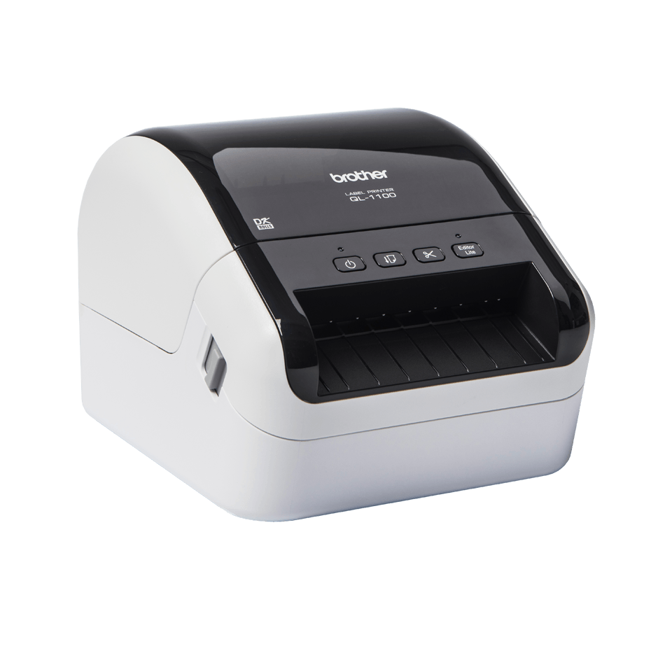 Brother QL-1100 brede labelprinter, USB aansluiting