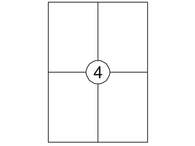 129934 etiket quantore 105x148mm 400st