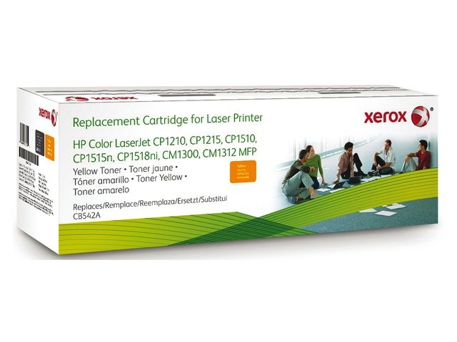 003R99787 tonercartridge xerox hp cb542a 1.8k geel