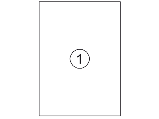 129942 etiket quantore 210x297mm 100st