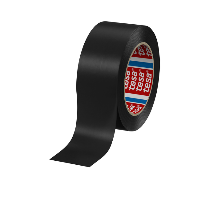 Vloermarkeringstape tesa® Professional 4169 PV3 50mmx30m zwart Vloermarkeringstape tesa® Professional 4169 PV3 50mmx30m zwart