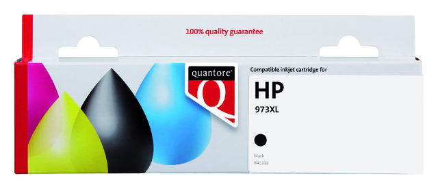 K20709PR inkcartridge quantore hp 973x l0s07ae zwart