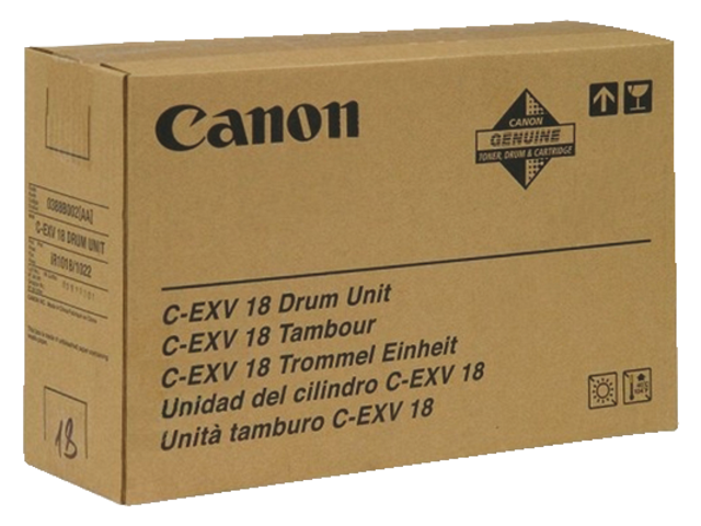 CANTR1018 drum canon c-exv 18 26.9k zwart