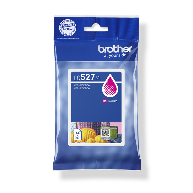 Inktcartridge Brother LC-527M rood