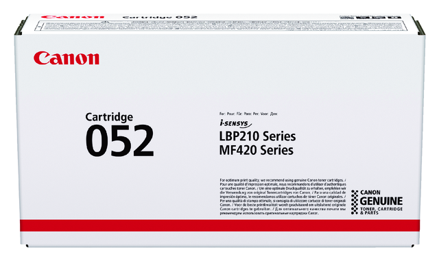 3034712 tonercartridge canon 052 3.1k zwart