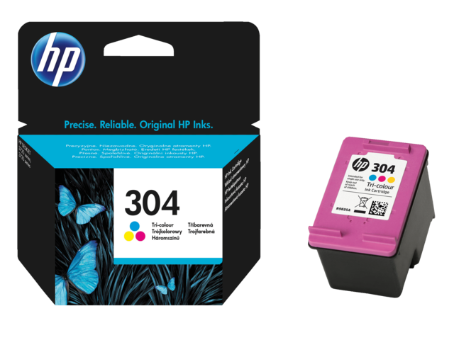 2553228 inkcartridge hp 304 n9k05ae kleur