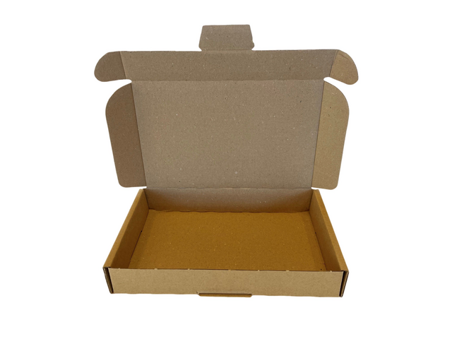 Brievenbusbox IEZZY A5 230x160x26mm karton bruin Brievenbusbox IEZZY A5 230x160x26mm karton bruin