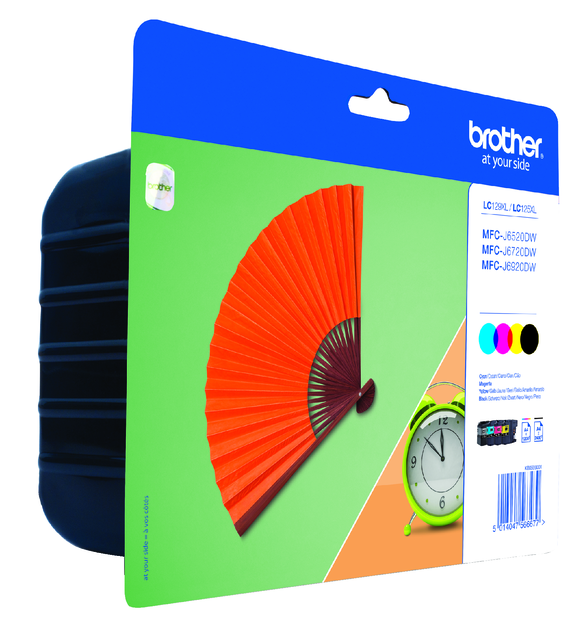 LC129XLVALBP inkcartridge brother lc-129xl zwart 3 kleuren