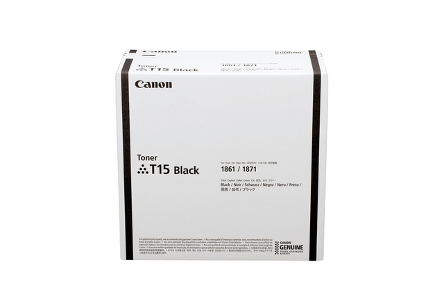 Tonercartridge Canon T15 zwart Tonercartridge Canon T15 zwart