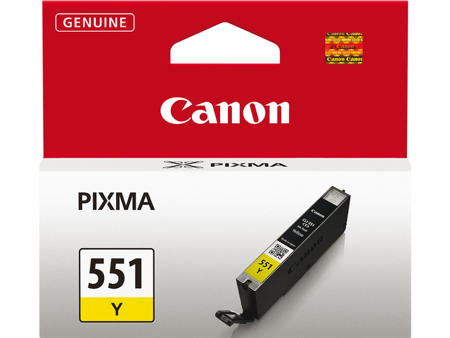 1872523 inkcartridge canon cli-551 geel