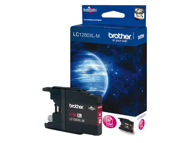 LC1280XLM inkcartridge brother lc-1280xl rood