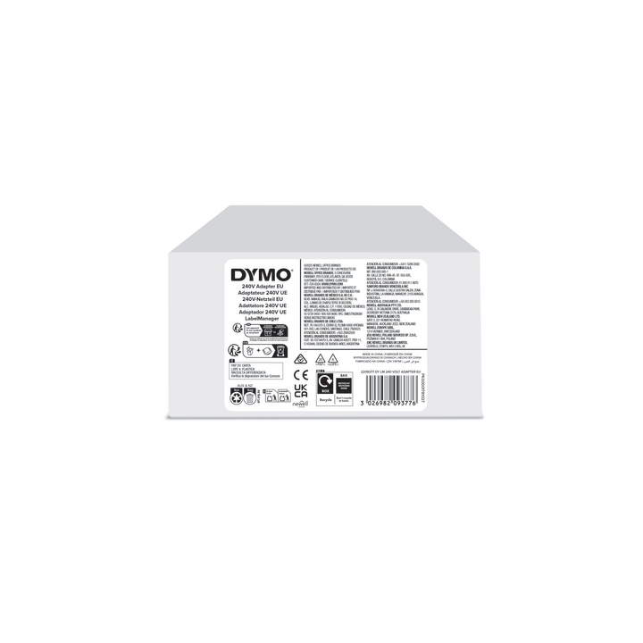 Dymo Labelmanager Adapter 240V-9V 2A Dymo Labelmanager Adapter 240V-9V 2A