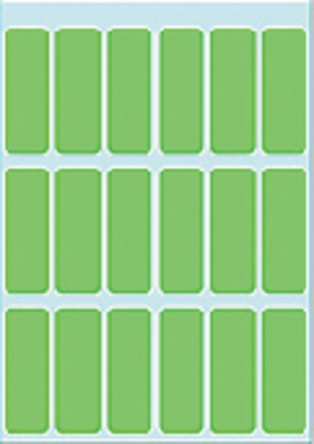 Etiket HERMA 3655 12x34mm groen 90 stuks Etiket HERMA 3655 12x34mm groen 90 stuks